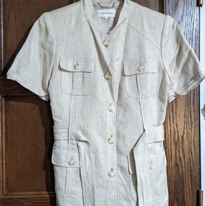 Calvin Klein Safari Blouse